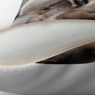 Alternate view of I'm a Tiger, Me Throw Pillow