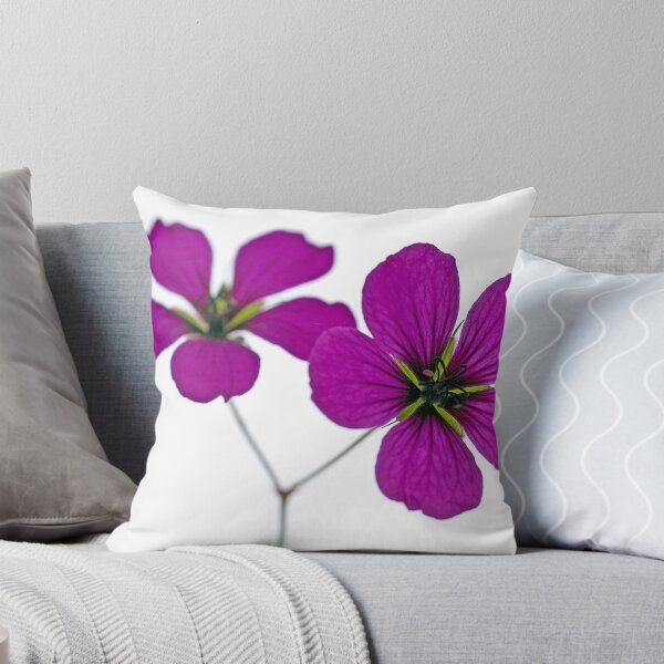 Item preview, Close-up of two Geranium flowers designed and sold by friendlydragon.