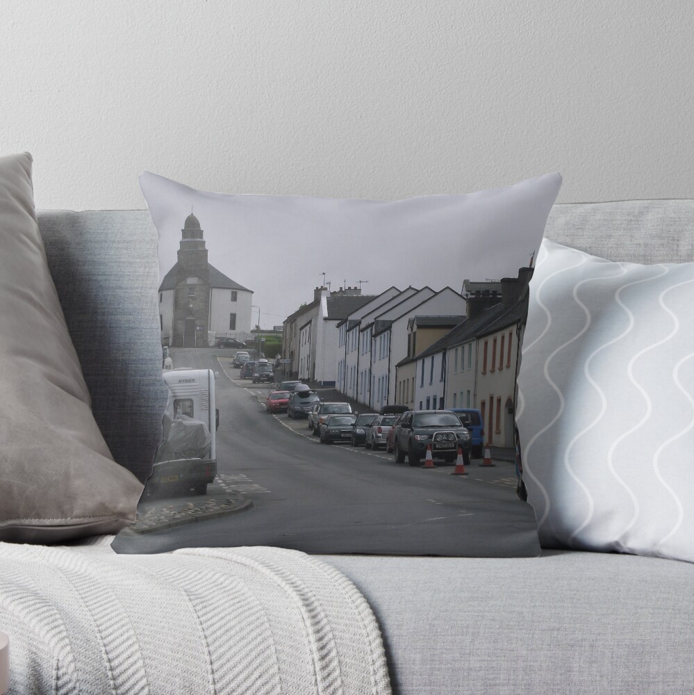 Bowmore Isle of Islay Throw Pillow