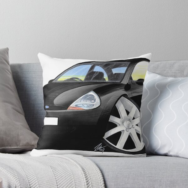 Artikelvorschau, Ford Ka Black entworfen und verkauft von Yeomans Cartoons.