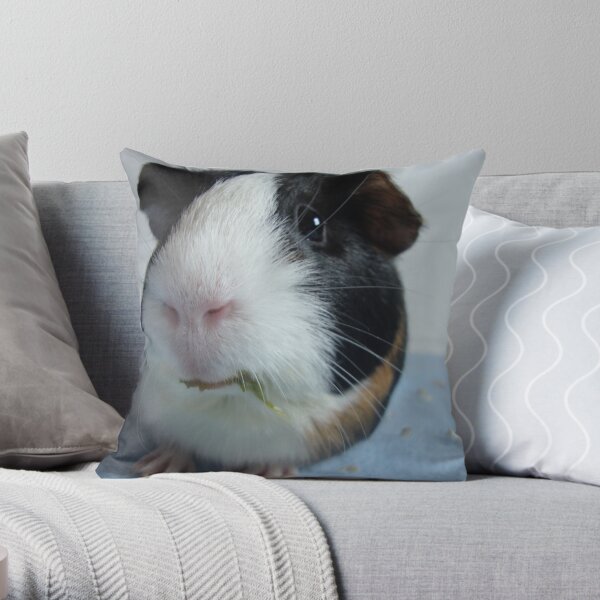 Oreo The Guinea Pig Throw Pillow