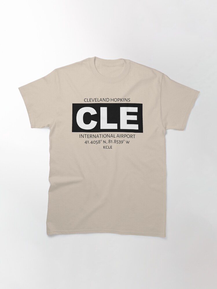 Alternate view of Cleveland Hopkins Airport CLE Classic T-Shirt