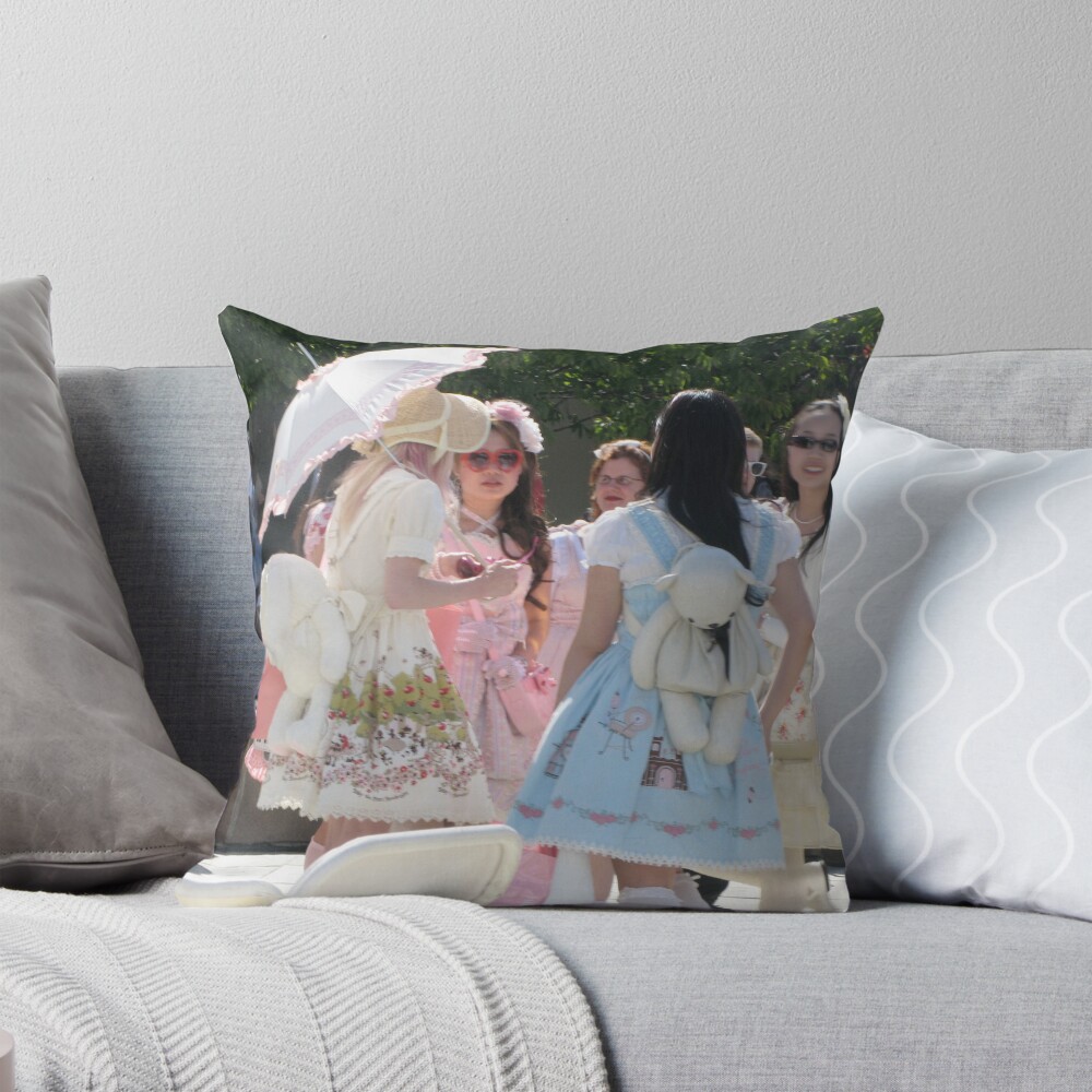 Item preview, Throw Pillow designed and sold by tomoenk6.