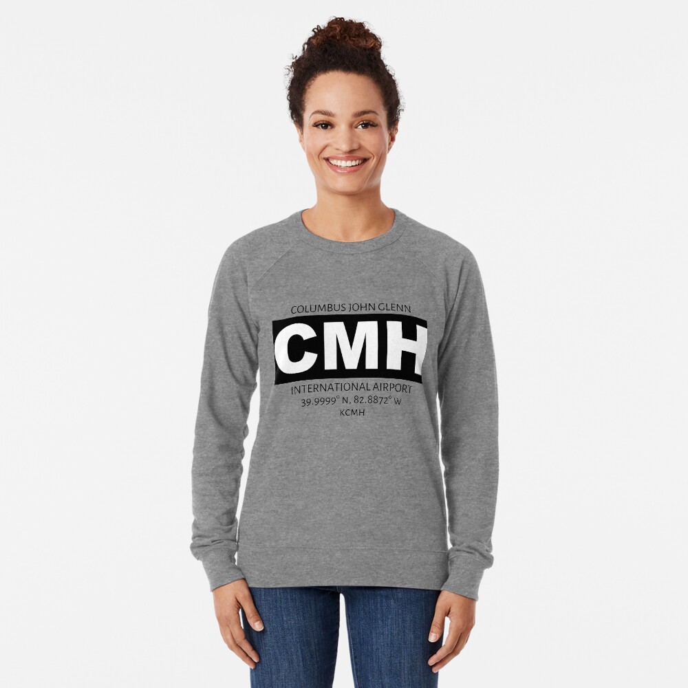 Columbus John Glenn International Airport CMH Lightweight Sweatshirt