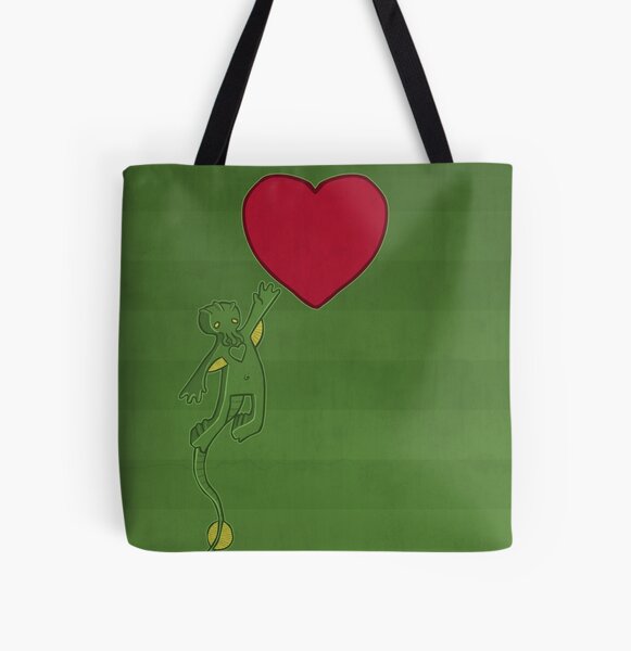The Love of Cthulhu All Over Print Tote Bag