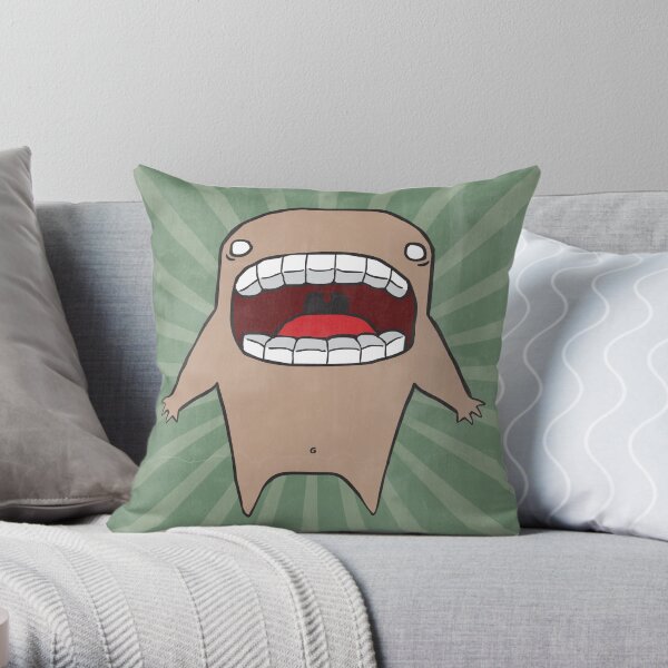 Scream Throw Pillow