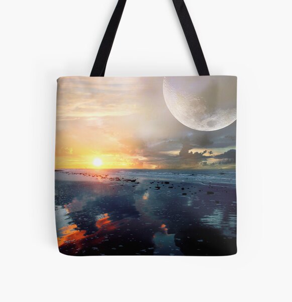 the beginning and the end All Over Print Tote Bag