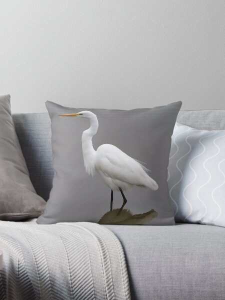 Item preview, Regal Great White Egret designed and sold by Paulette1021.