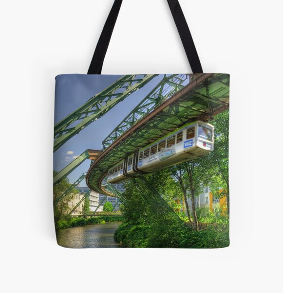 Item preview, Monorail in Wuppertal in mild HDR designed and sold by Hans Kool.