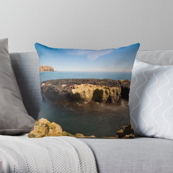 Uncovered Throw Pillow