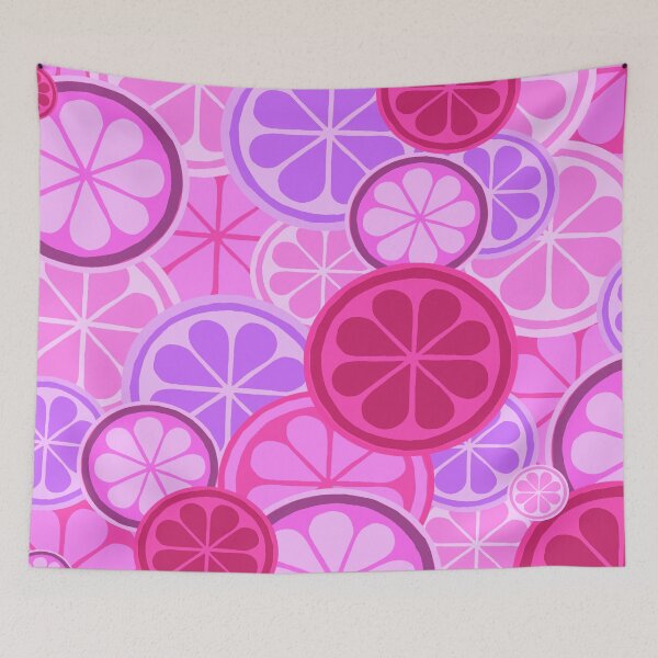 Item preview, PINK GRAPEFRUIT CITRUS FRUIT PATTERN designed and sold by ozcushionstoo.