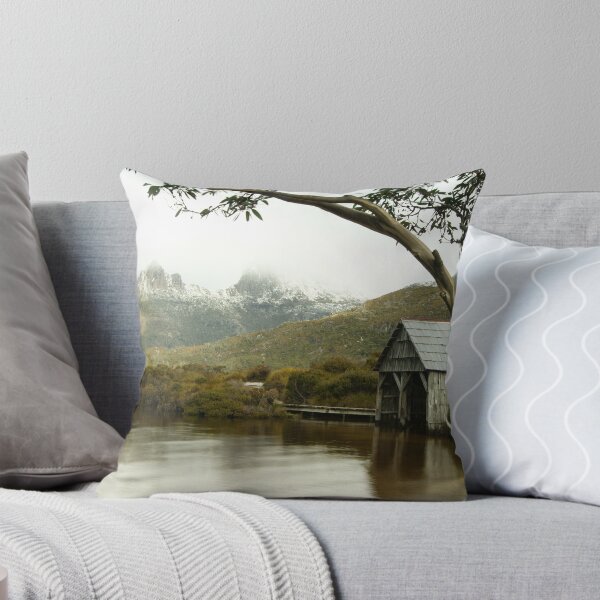 Item preview, Dove Lake Boathouse and Cradle Mountain designed and sold by michellerena.