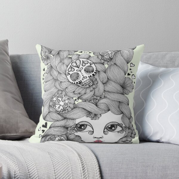 Lovers Swoon Throw Pillow