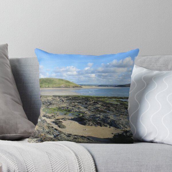 Item preview,  se puede encontrar entre Polzeath y Rock. Esto está mirando a través de la bahía hasta el estuario del camello designed and sold by Rob Parsons (Just a Walker with a Camera).