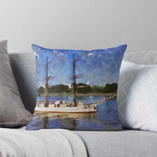 Item preview, Sailboat on Scheldt - Antwerp - Belgium designed and sold by Gilberte.