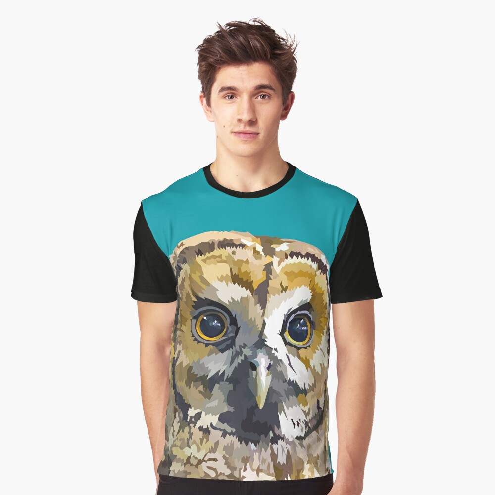 Sparkly eyed Owl  Graphic T-Shirt