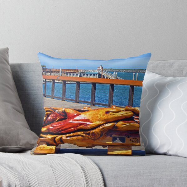 Item preview, Dolphin on the Dock at Bandon by the Sea designed and sold by Chuck Gardner.