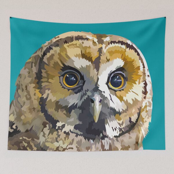 Item preview, Sparkly eyed Owl  designed and sold by Elvira Clement.
