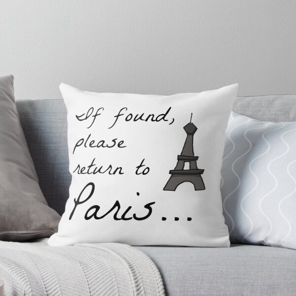 Item preview, Return to Paris design designed and sold by inspoalamode.