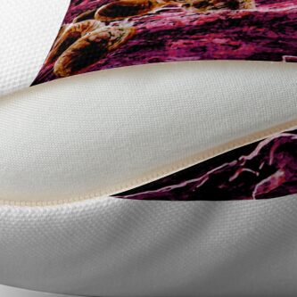 Alternate view of Snails Blood Throw Pillow
