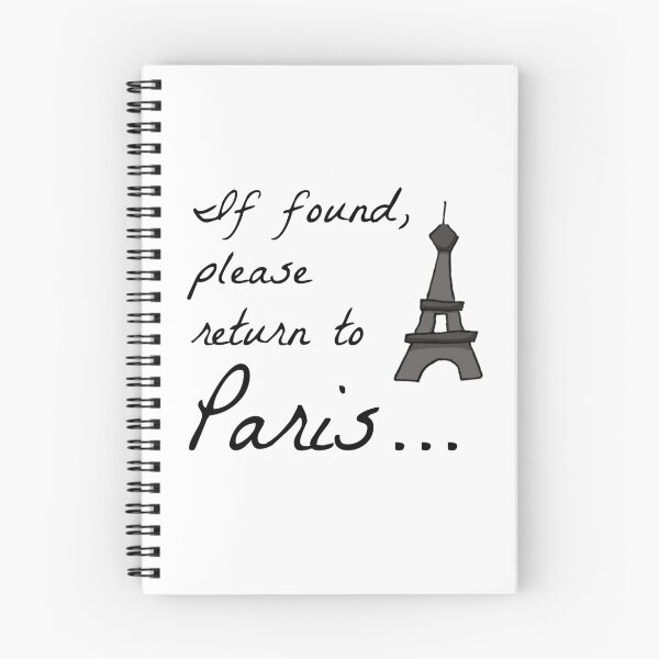 Item preview, Return to Paris design designed and sold by inspoalamode.