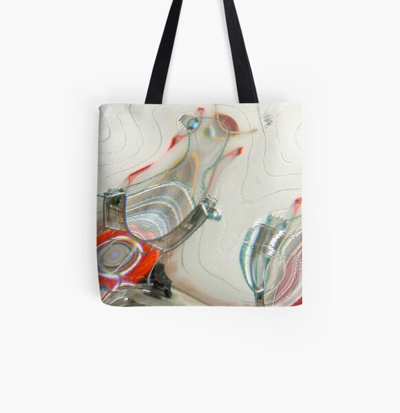 Shopping Cart All Over Print Tote Bag