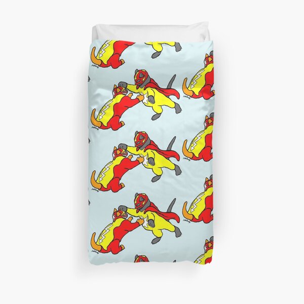 wrestle cats Duvet Cover