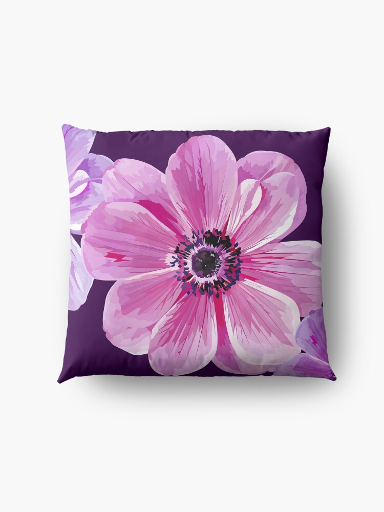 Alternate view of Pink Flower Power Floor Pillow