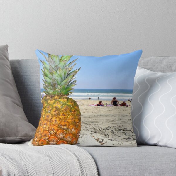 Item preview, Homesick Pineapple On The Beach designed and sold by paintingsheep.