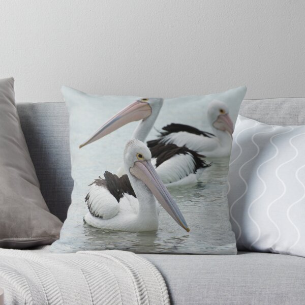 Item preview, a flotilla of pelicans designed and sold by Skye Hohmann.