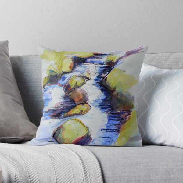Study of water 3 Throw Pillow