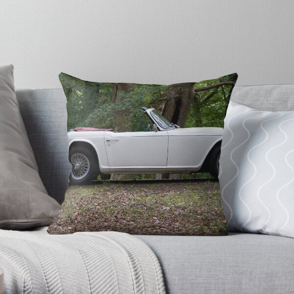 Triumph TR5 Throw Pillow