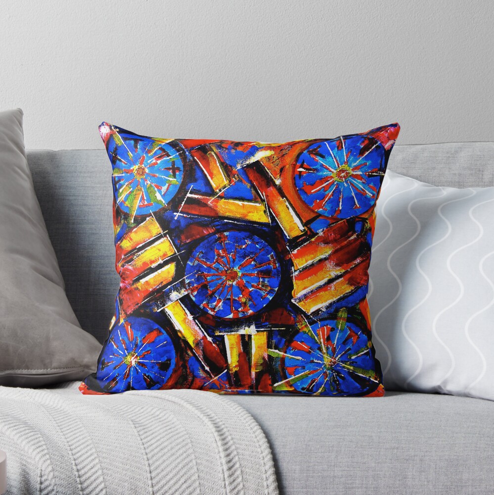 Spin Throw Pillow