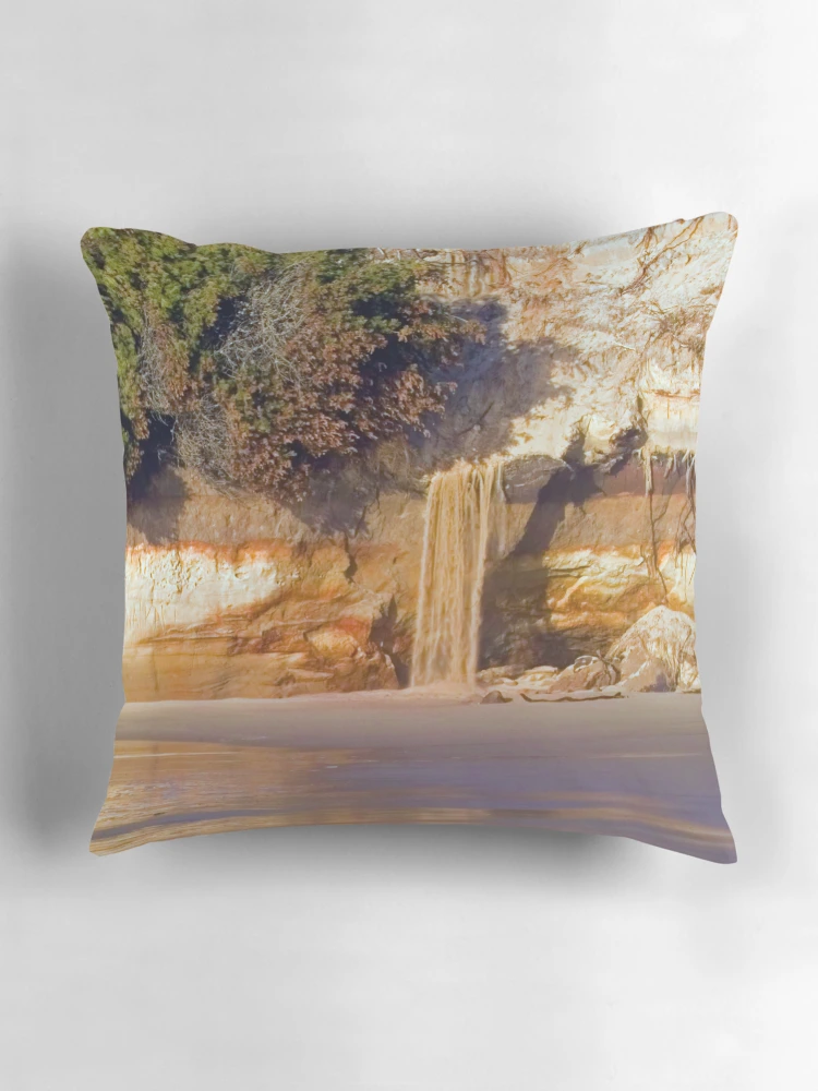 Thumbnail 3 of 4, Pillow, Sandfall II designed and sold by Randall Ingalls.