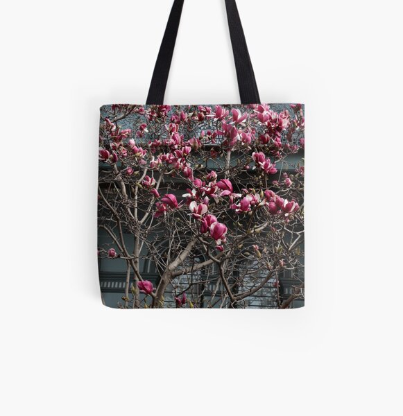 Magnoila All Over Print Tote Bag