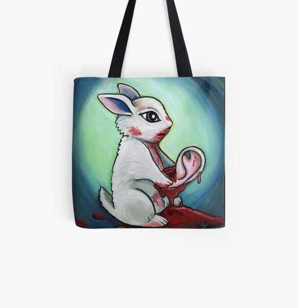 Cannibunny #2 All Over Print Tote Bag