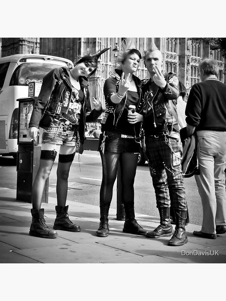 Punks in London: Punk Rockers by DonDavisUK