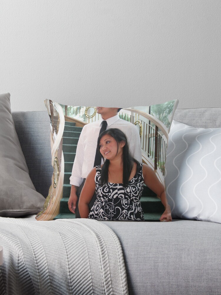 Thumbnail 1 of 4, Pillow, Cutest Couple! designed and sold by idnurse41.