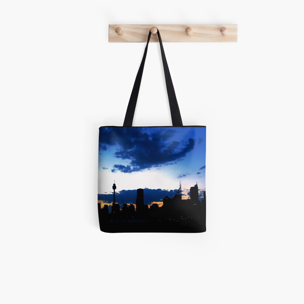 Blue Sydney Sunset Tote Bag