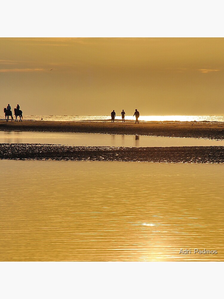 Seashore sunset by Adri3