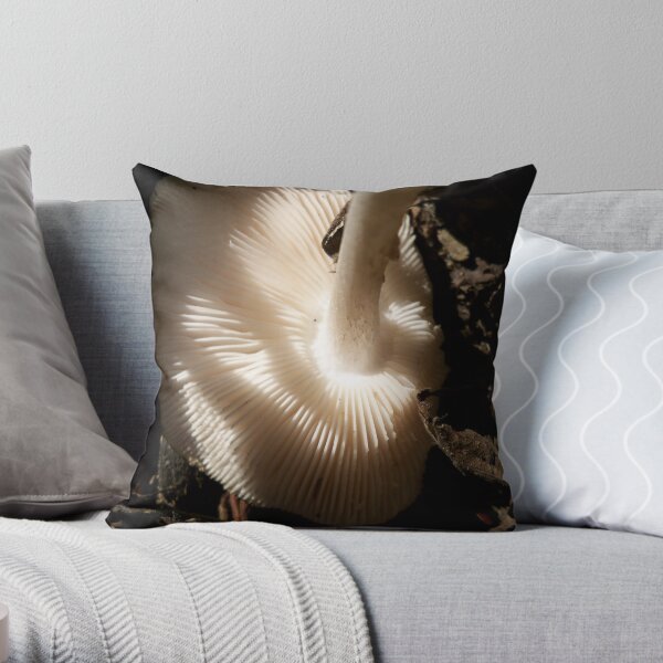 Fungalishious Throw Pillow