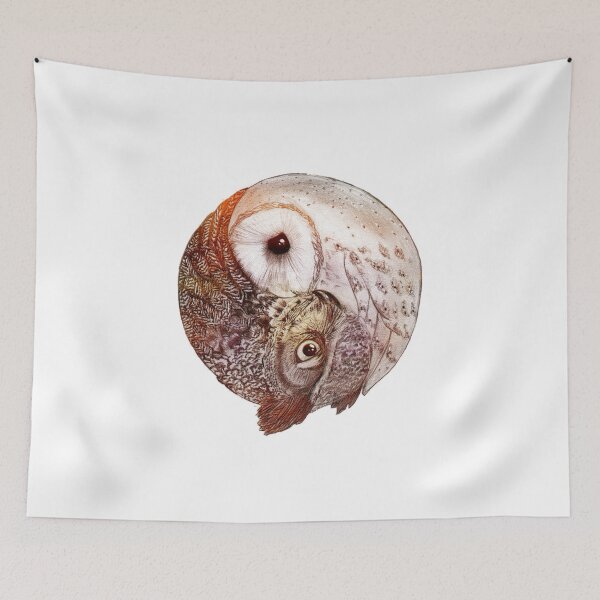 Item preview, Yin Yang Owl designed and sold by amira.