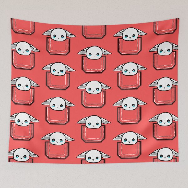 Item preview, Sad Bunny In My Pocket designed and sold by Sina-mon.