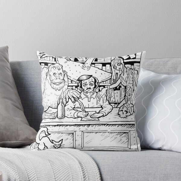 Item preview, Edgar Allen Poe designed and sold by Psychoskin.