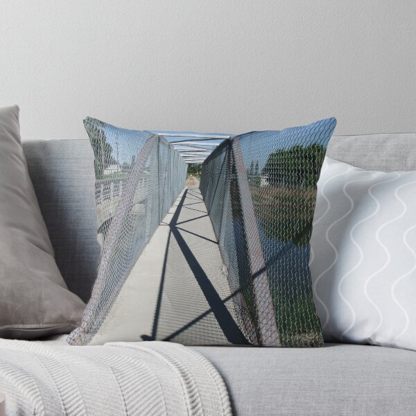 Item preview, Lines and Shadows ~ sidewalk bridge  designed and sold by Jan  Tribe.