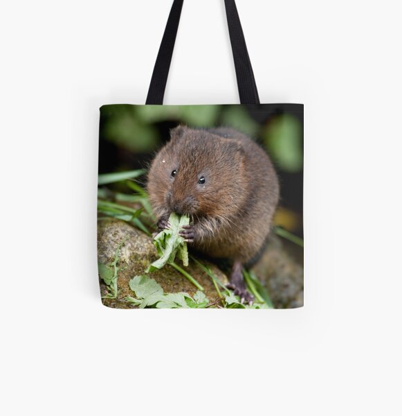 Water vole All Over Print Tote Bag