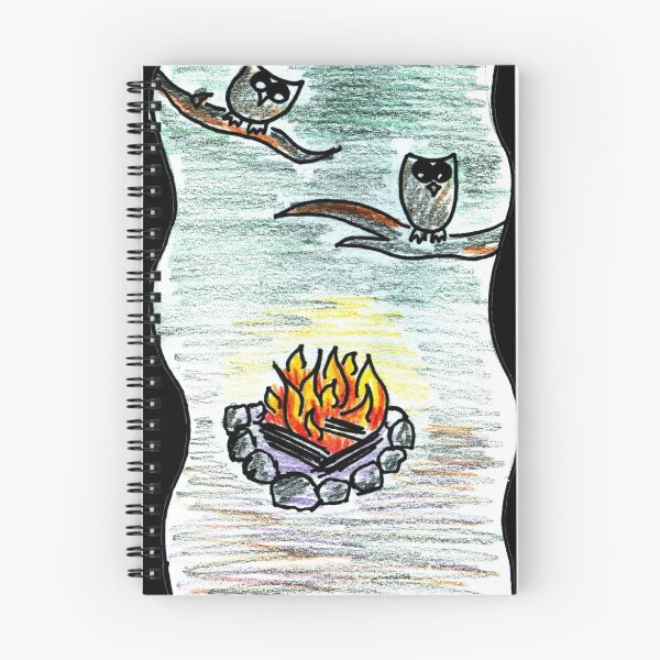 Item preview, Campfire Owls designed and sold by emmbr.