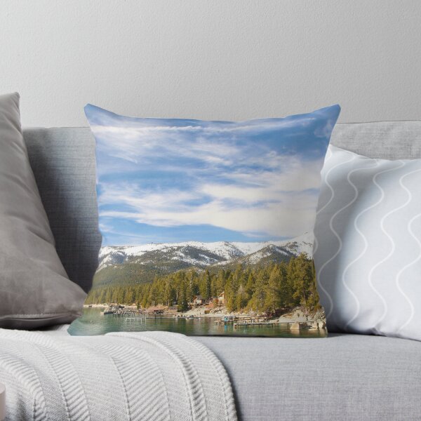 Lake Tahoe 2 Throw Pillow