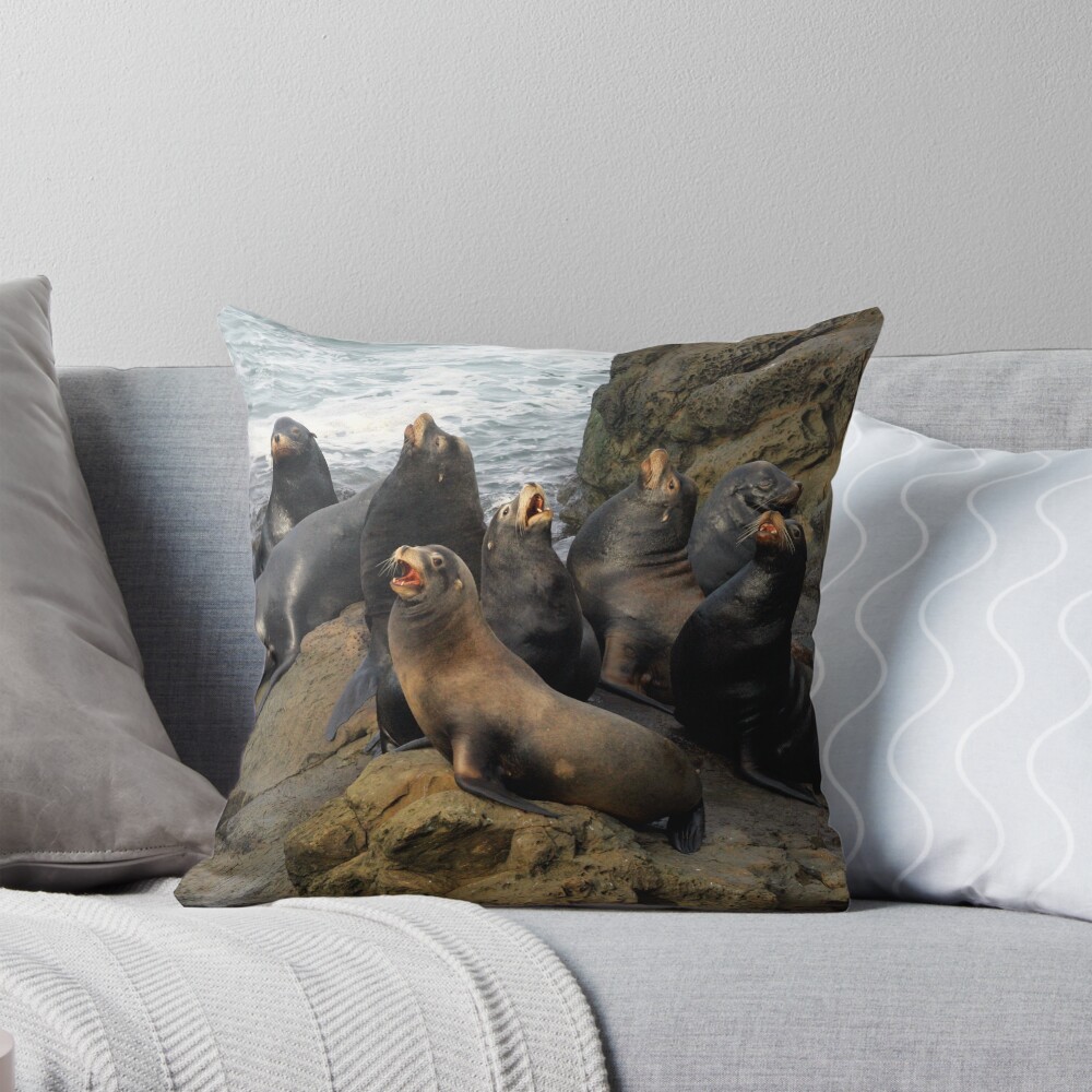 Item preview, Throw Pillow designed and sold by Rando.