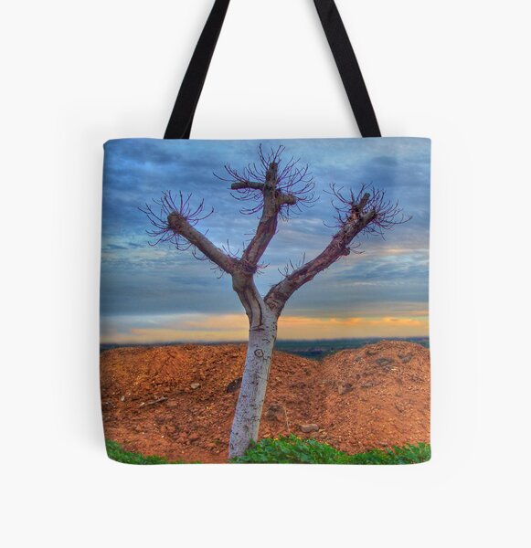 Peace and Quiet All Over Print Tote Bag